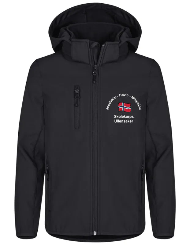 Softshelljakke Junior Jessheim Hovin Mogreina Skolekorps – bilde 1