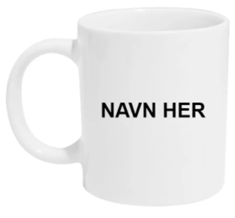 Kaffekrus med personlig navn Eik Klokkeråsen Skoleorkester – bilde 2