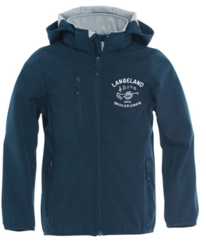 Softshelljakke Junior Langeland Skulekorps