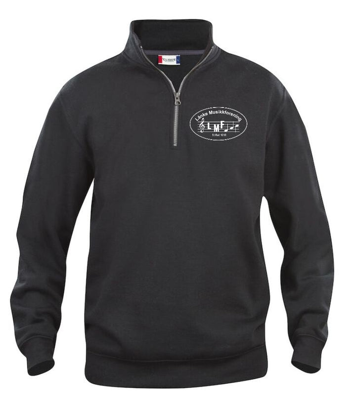 Half Zip-genser  Basic unisex Lånke Musikkforening