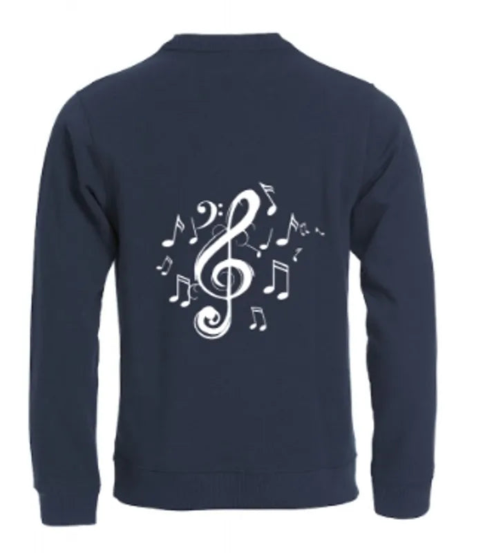 Classic Rundhalset Collegegenser Unisex Lysejordet Skoles Musikkorps