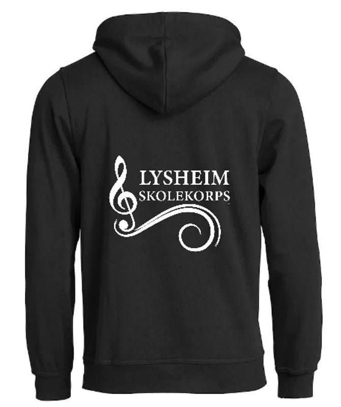 Hettegenser unisex Lysheim Skolekorps