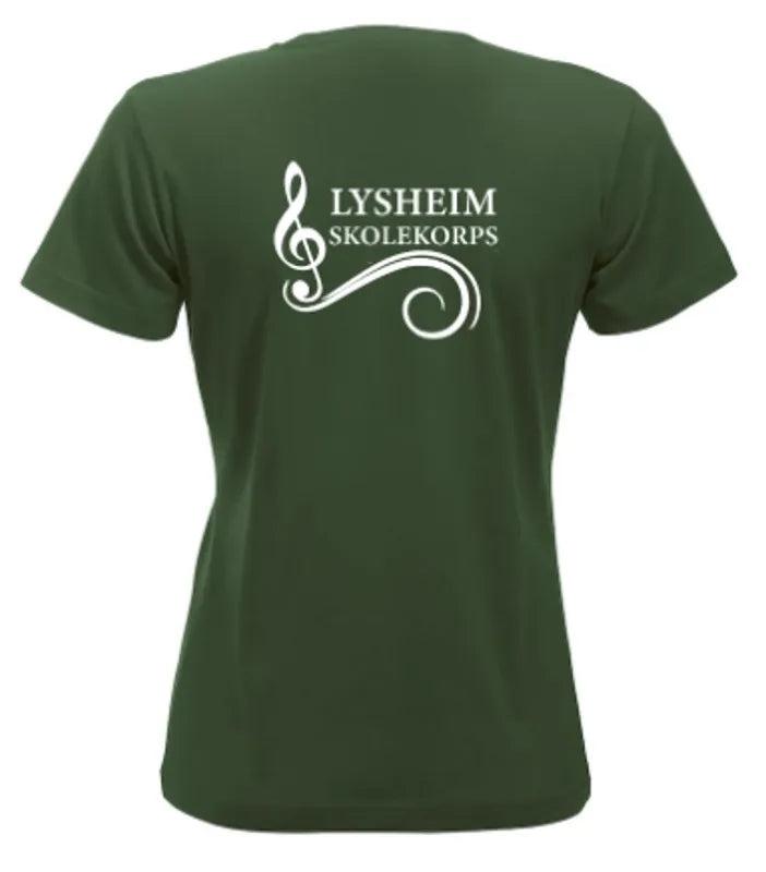 T-skjorte dame Lysheim Skolekorps