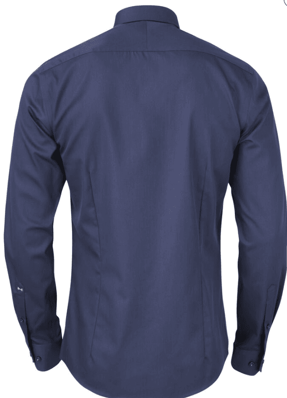 Skjorte Herre Yellow Bow 50 Slim Fit Lyshornet Brass