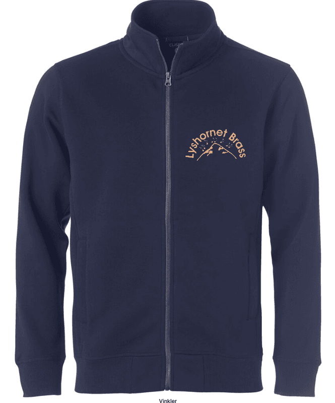 Cardigan Classic Herre Lyshornet Brass