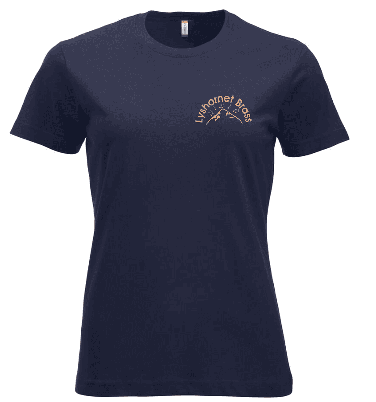 T-skjorte Dame Lyshornet Brass
