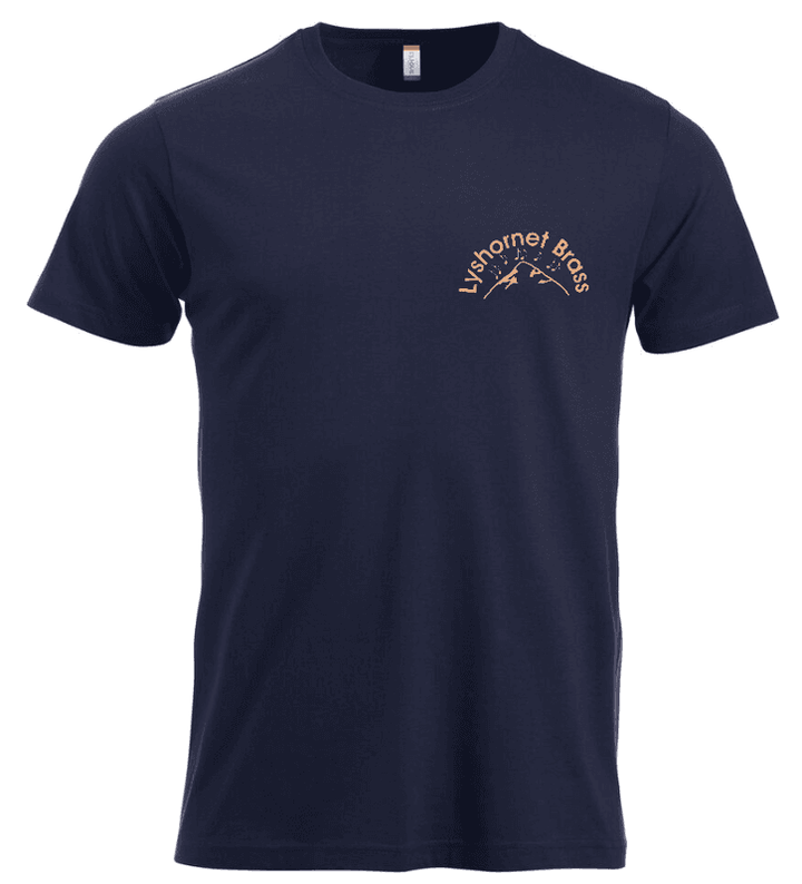 T-skjorte Herre Lyshornet Brass