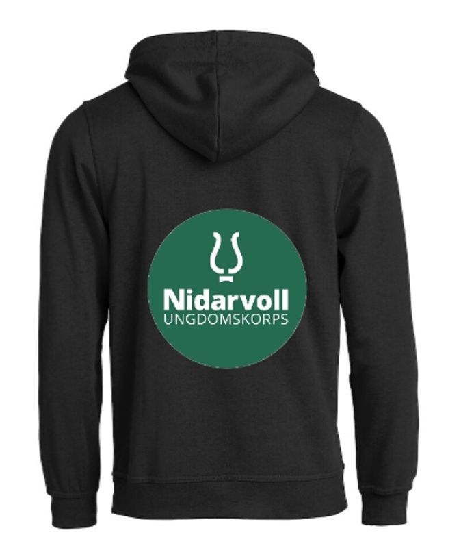Hettegenser unisex Nidarvoll Ungdomskorps