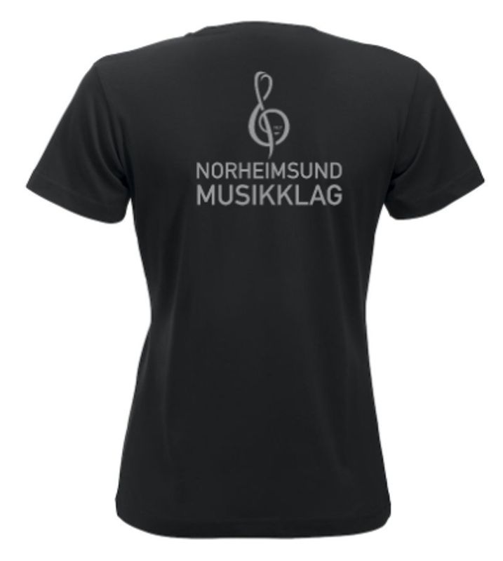 T-skjorte Dame Norheimsund Musikklag