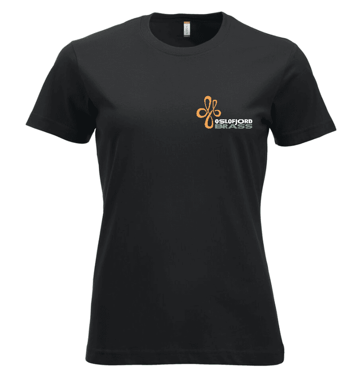 T-skjorte Dame Oslofjord Brass