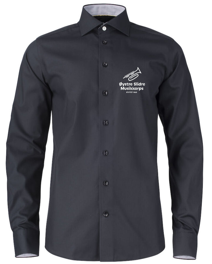 Skjorte Herre J&amp;H Slim Fit Øystre Slidre Musikkorps