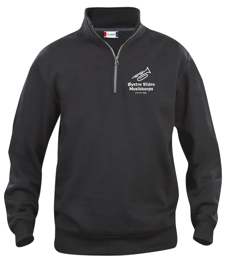 Half Zip Genser Unisex Øystre Slidre Musikkorps