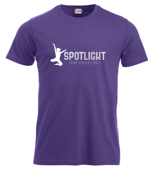T-skjorte Herre Spotlight Dansestudio