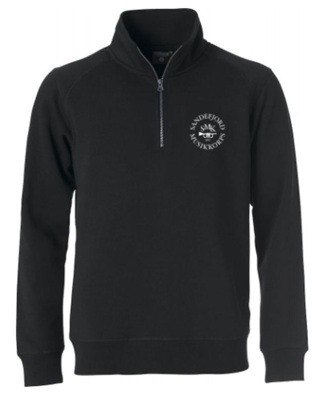 Half Zip Genser Unisex  Sandefjord Musikkorps