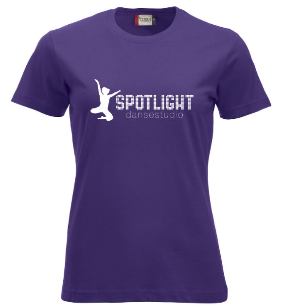 T-skjorte Dame Spotlight Dansestudio