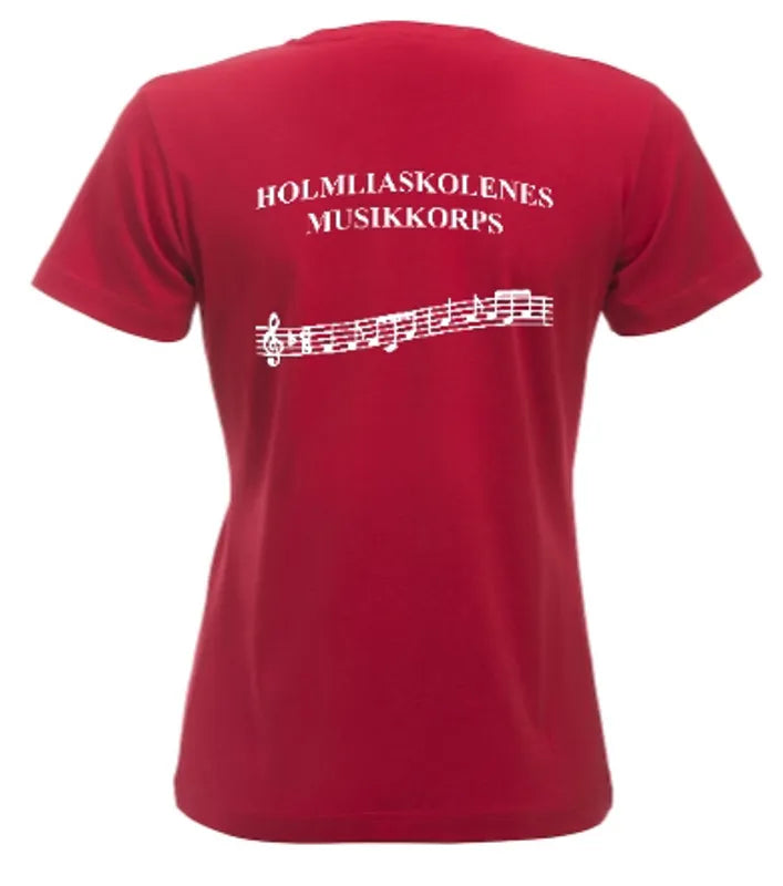 T-skjorte Dame Holmliaskolenes Musikkorps bilde 5