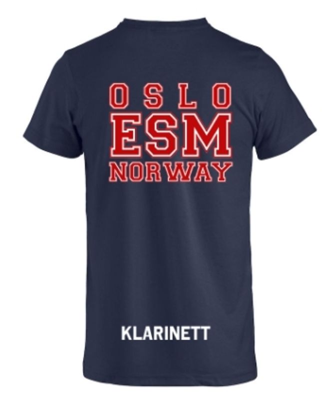 T-skjorte Junior Ekeberg Skoles Musikkorps – bilde 2