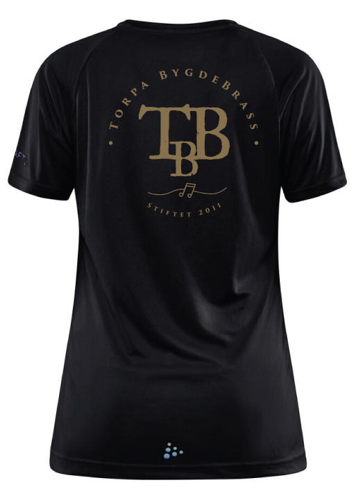 Craft Core Trenings T-skjorte Dame Torpa Bygdebrass