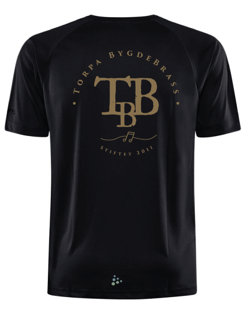 Craft Core Trenings T-skjorte Herre Torpa Bygdebrass