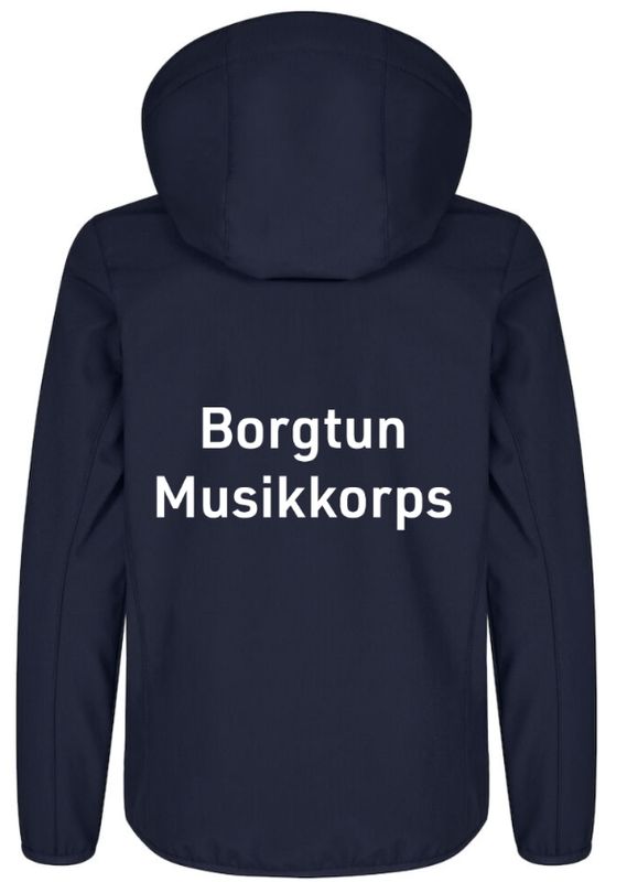 Softshelljakke junior Borgtun Musikkorps