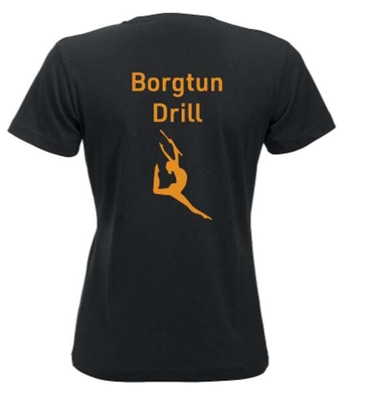 T-skjorte Dame standard Borgtun Drill