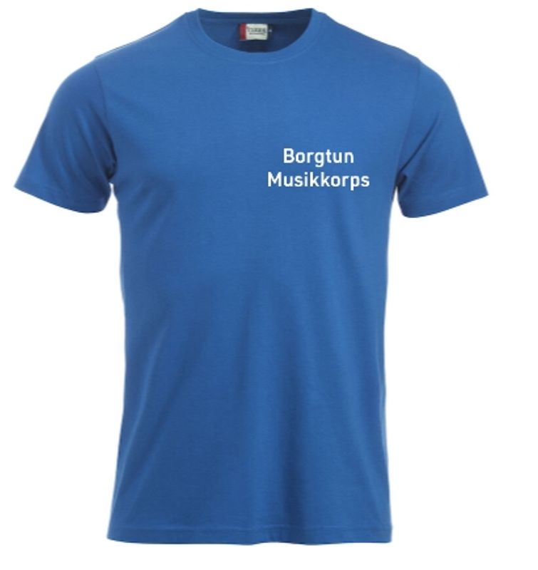 T-skjorte herre Borgtun Musikkorps