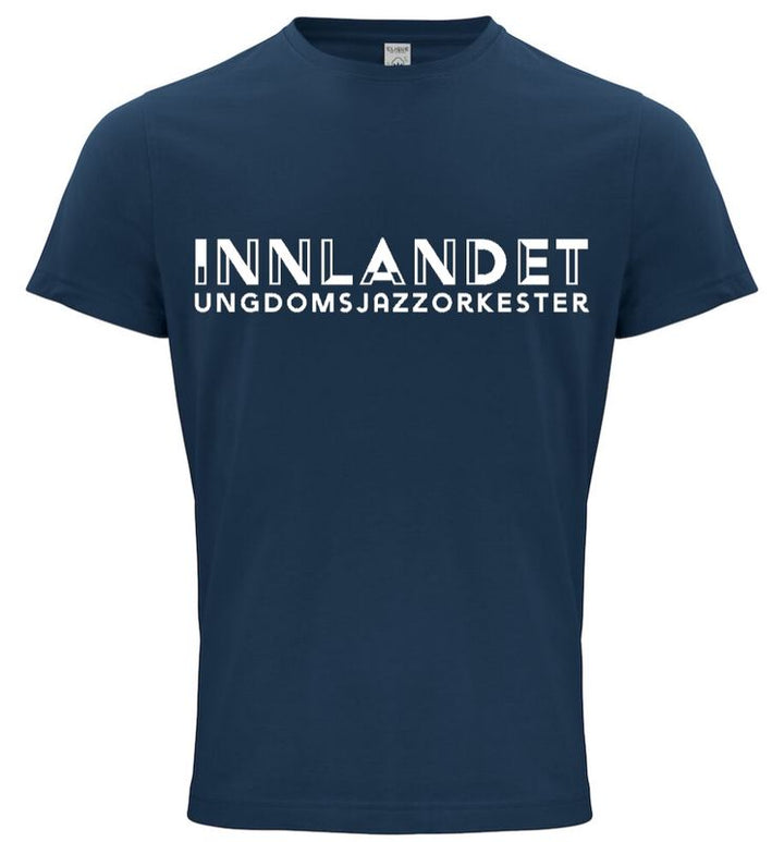 T-skjorte Herre Økologisk Innlandet Ungdomsjazzorkester