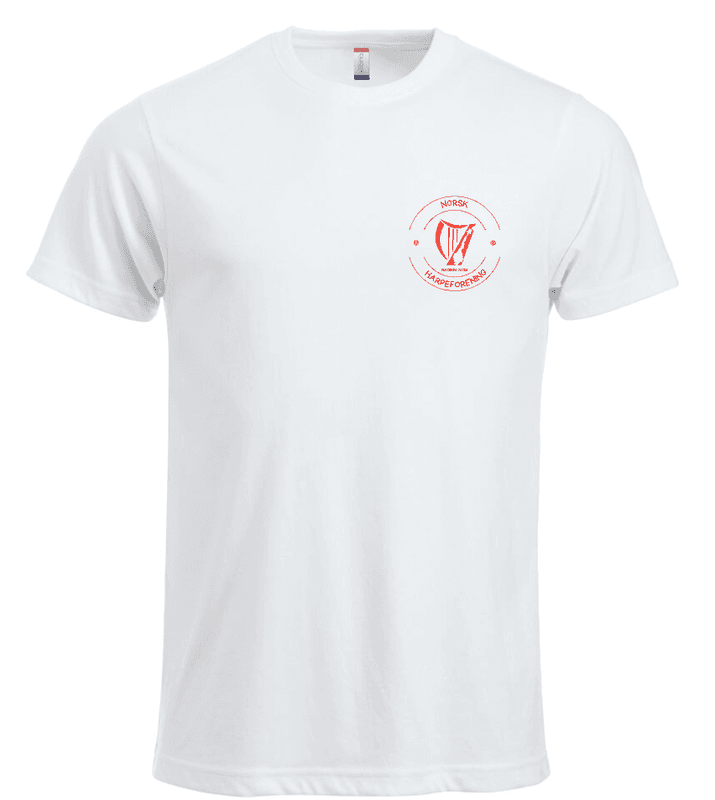 T-skjorte Unisex Norsk Harpeforening