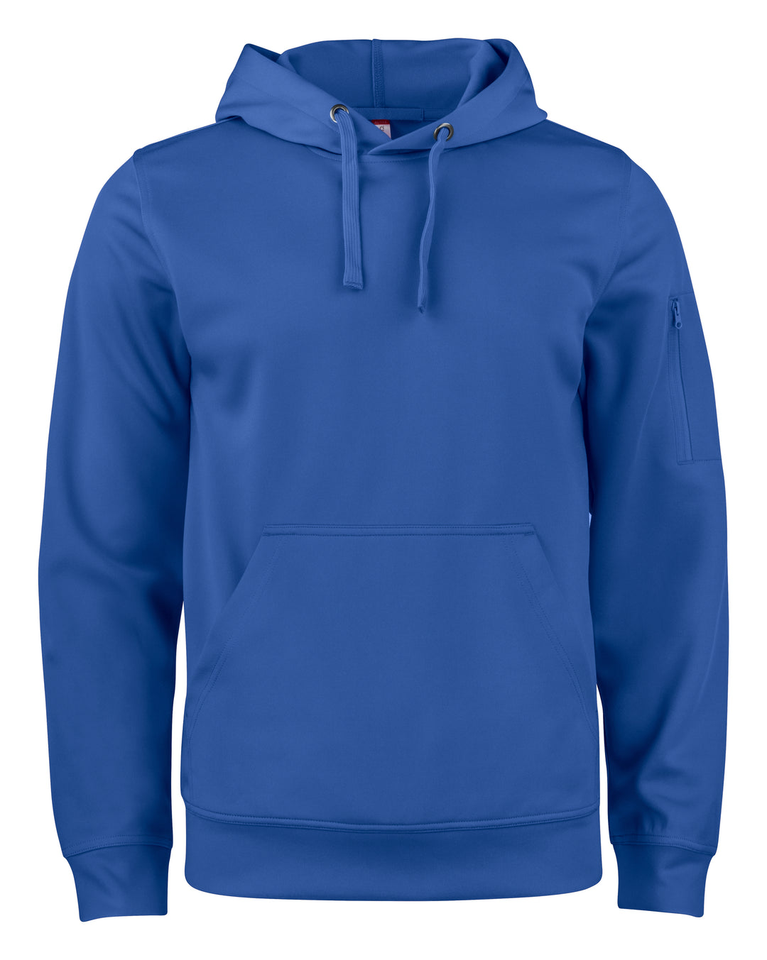 Hettegenser Clique Basic Active Hoody Herre – uten trykk – Kongeblå