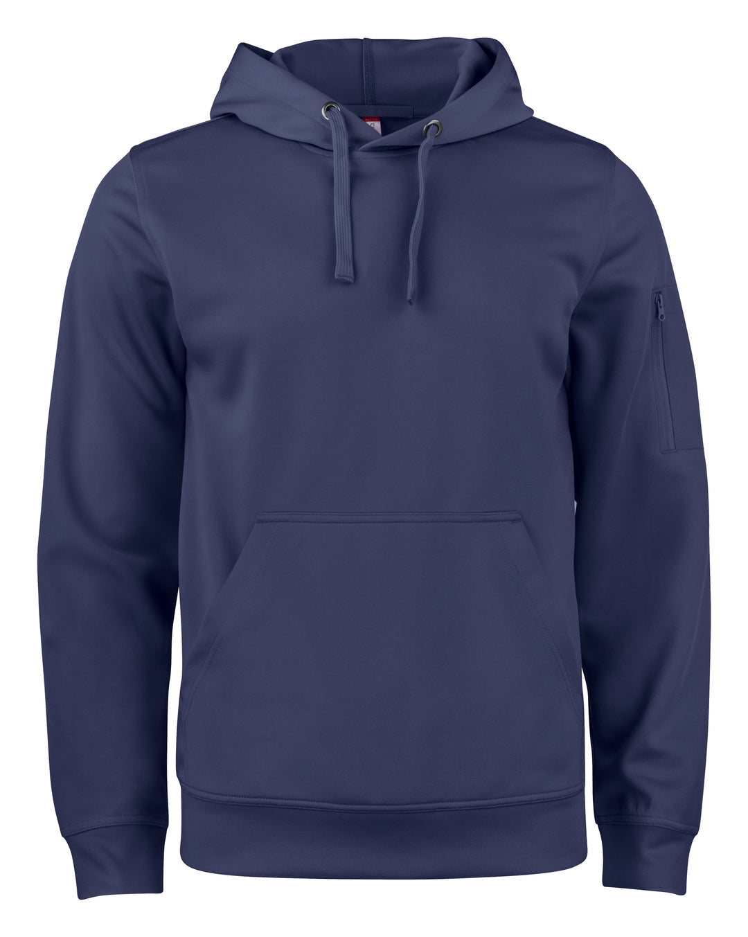 Hettegenser Clique Basic Active Hoody Herre – uten trykk – Marineblå