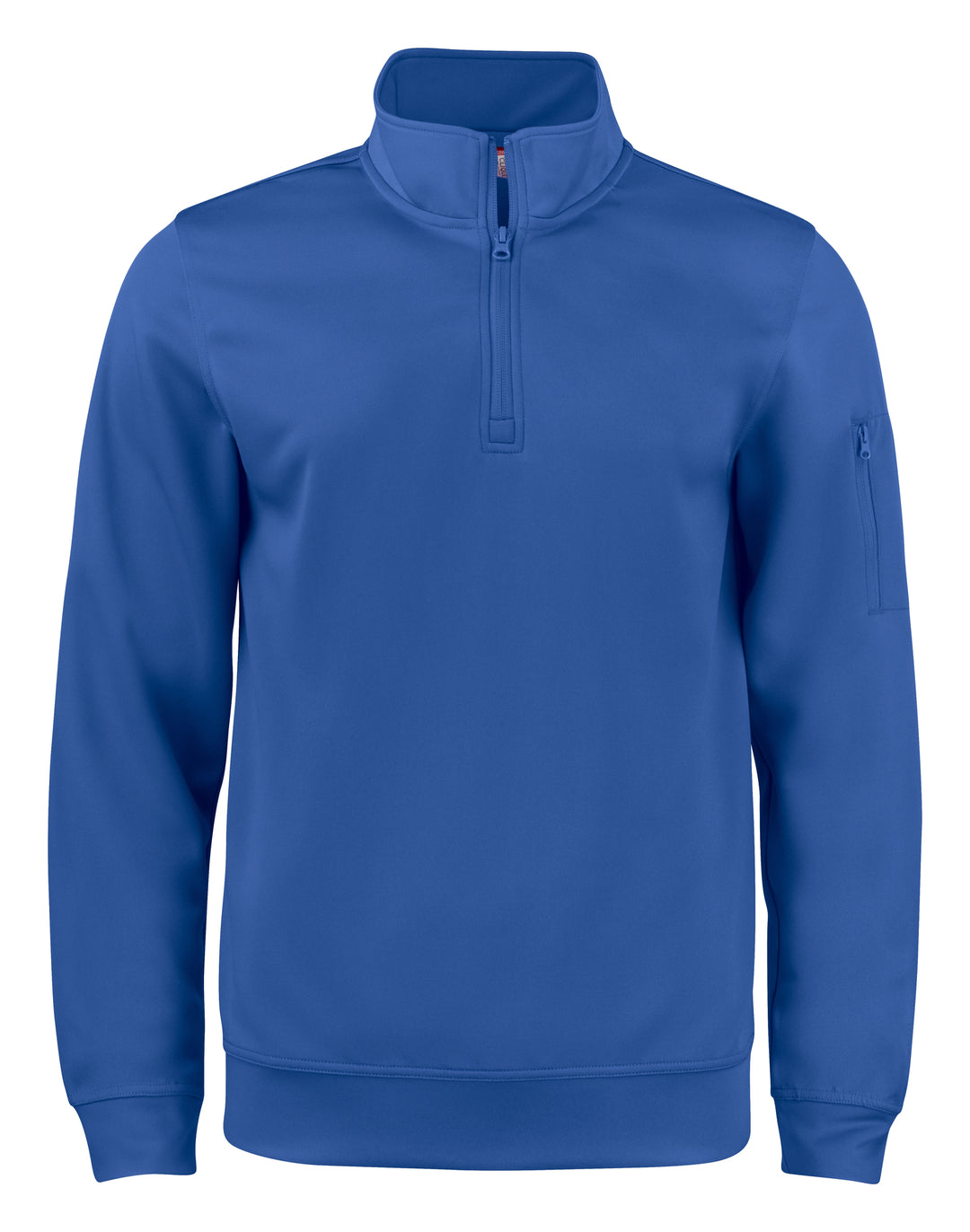 Collegegenser Clique Basic Active Half Zip Herre – uten trykk – Kongeblå