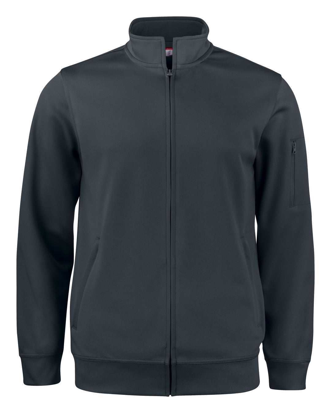 Collegejakke Clique Basic Active Cardigan Herre – uten trykk – Sort