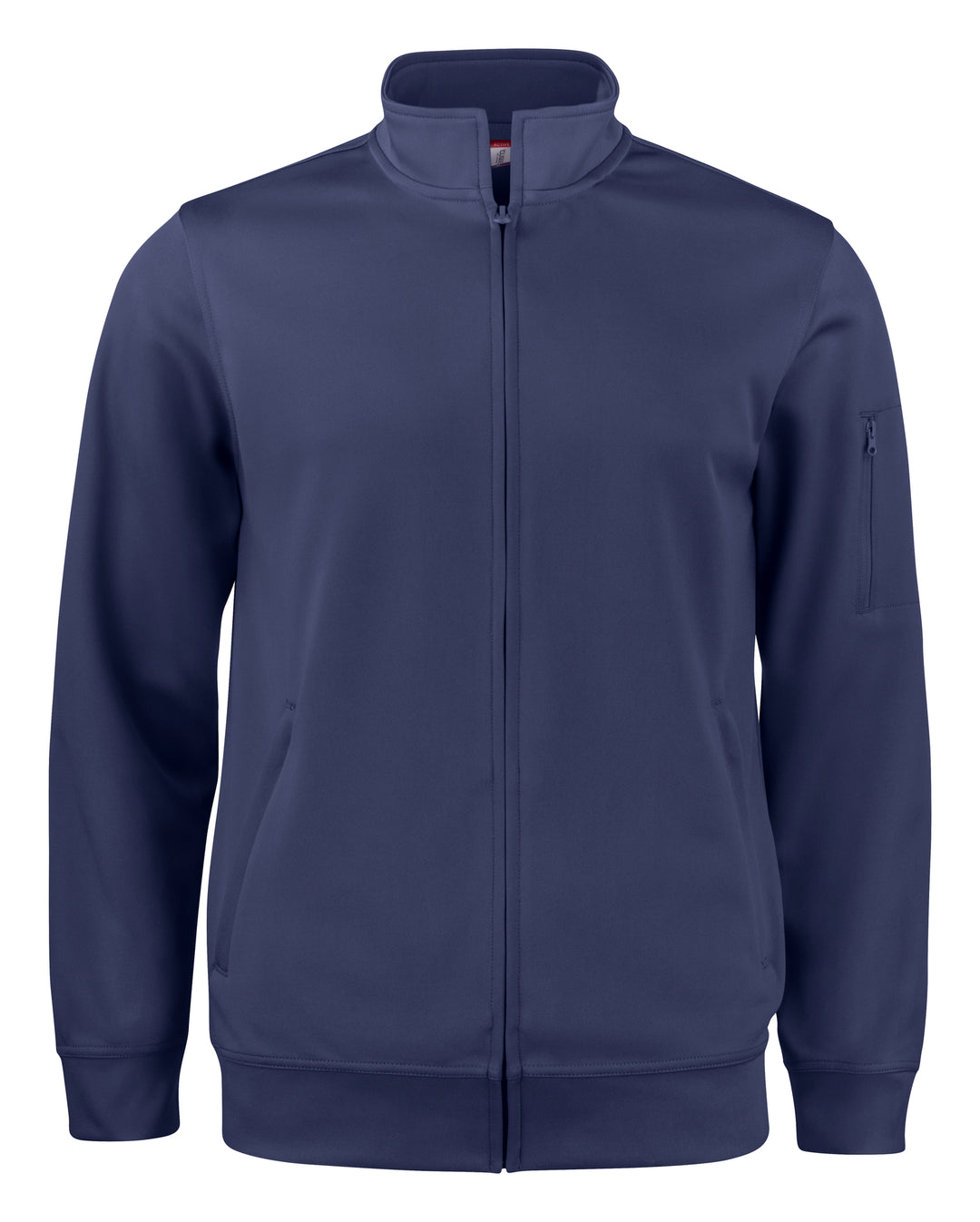 Collegejakke Clique Basic Active Cardigan Herre – uten trykk – Marineblå