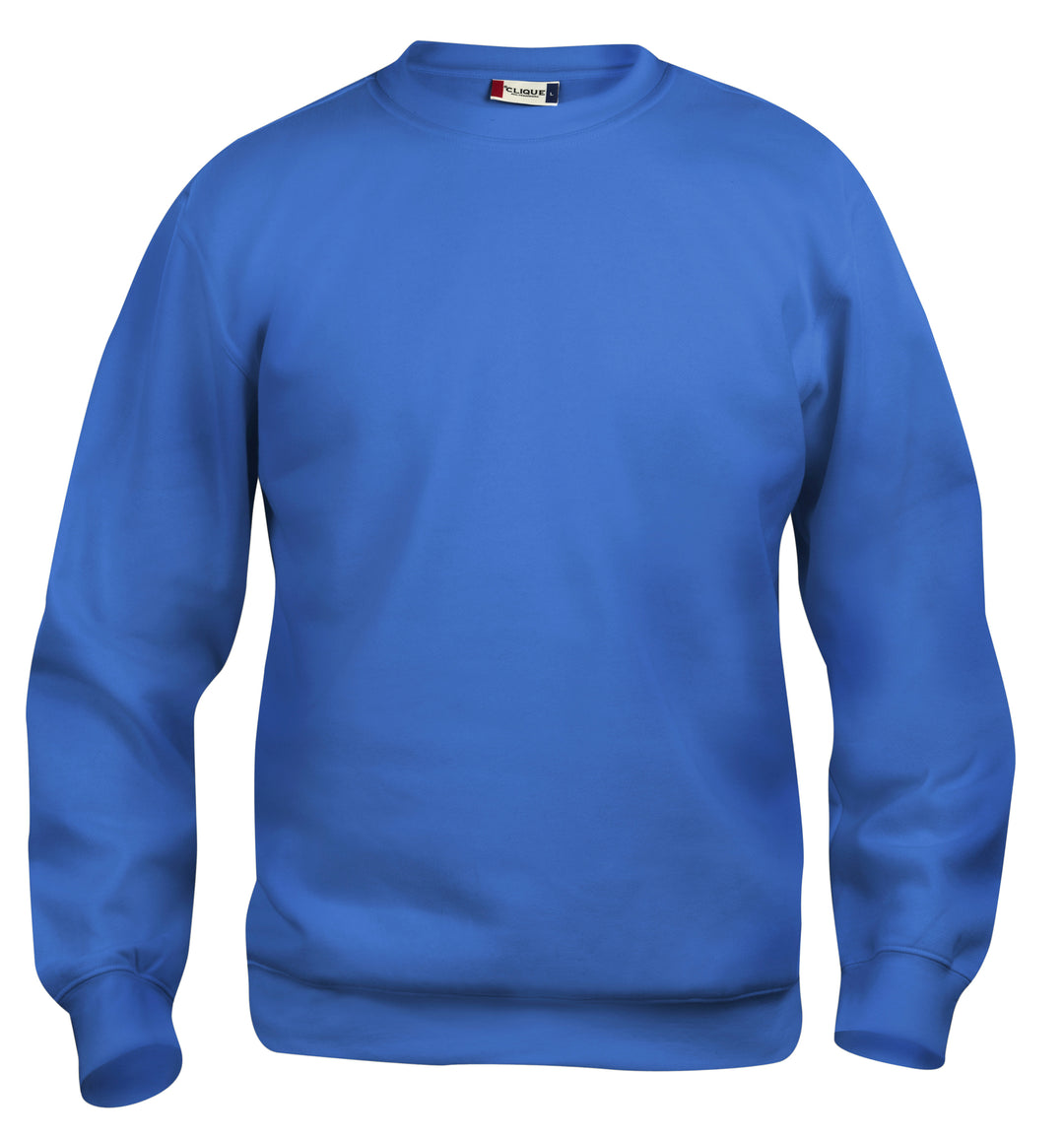Collegegenser Clique Basic Roundneck Junior – uten trykk – Kongeblå