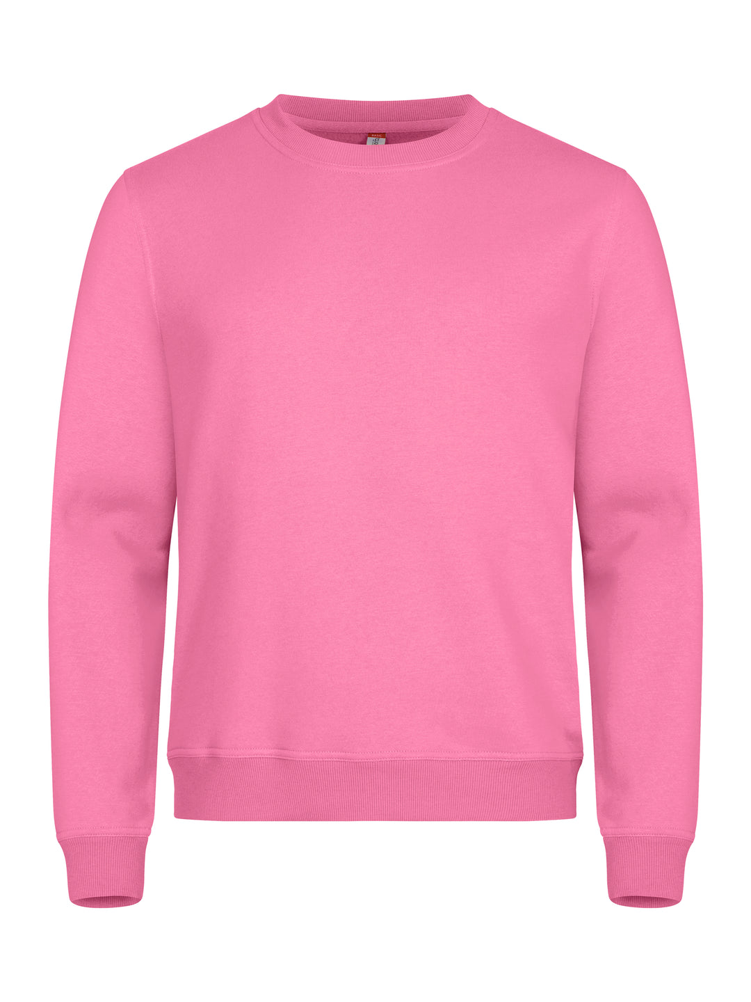 Collegegenser Clique Basic Roundneck Unisex – uten trykk – Rosa