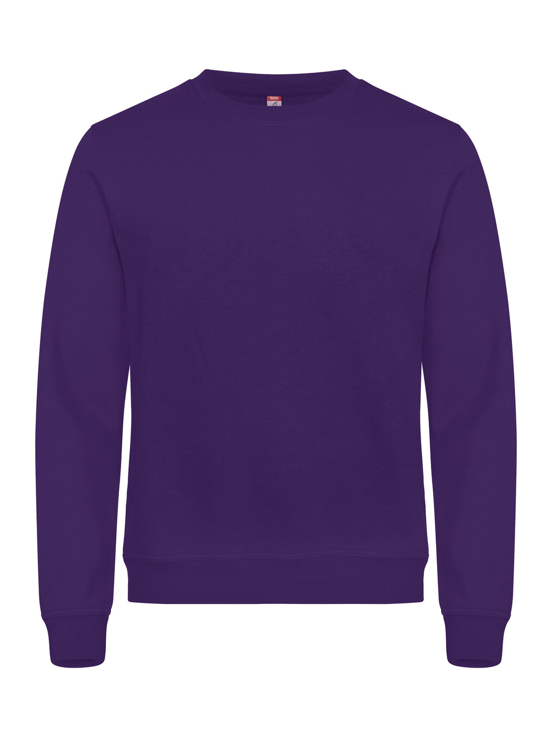 Collegegenser Clique Basic Roundneck Unisex – uten trykk – Lys lilla