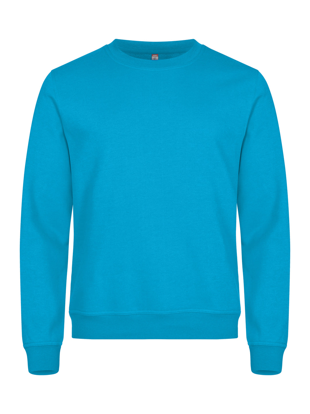 Collegegenser Clique Basic Roundneck Unisex – uten trykk – Turkis
