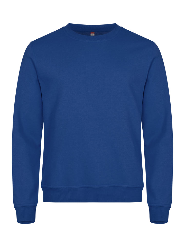 Collegegenser Clique Basic Roundneck Unisex – uten trykk – Blå