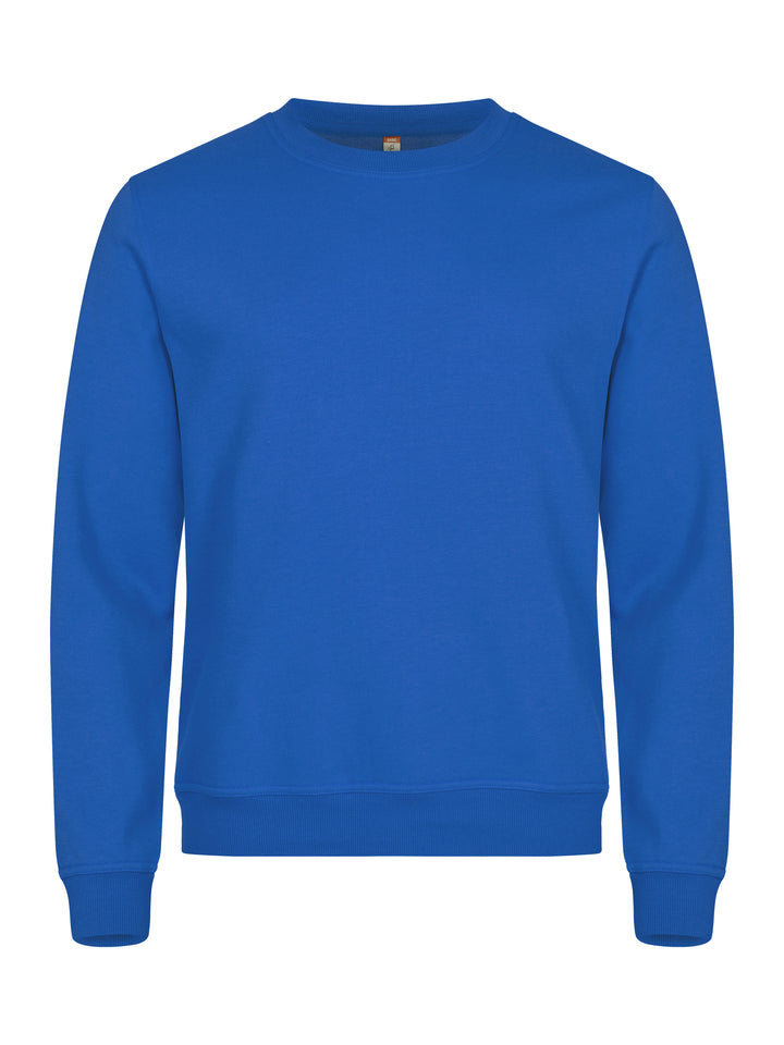 Collegegenser Clique Basic Roundneck Unisex – uten trykk – Kongeblå
