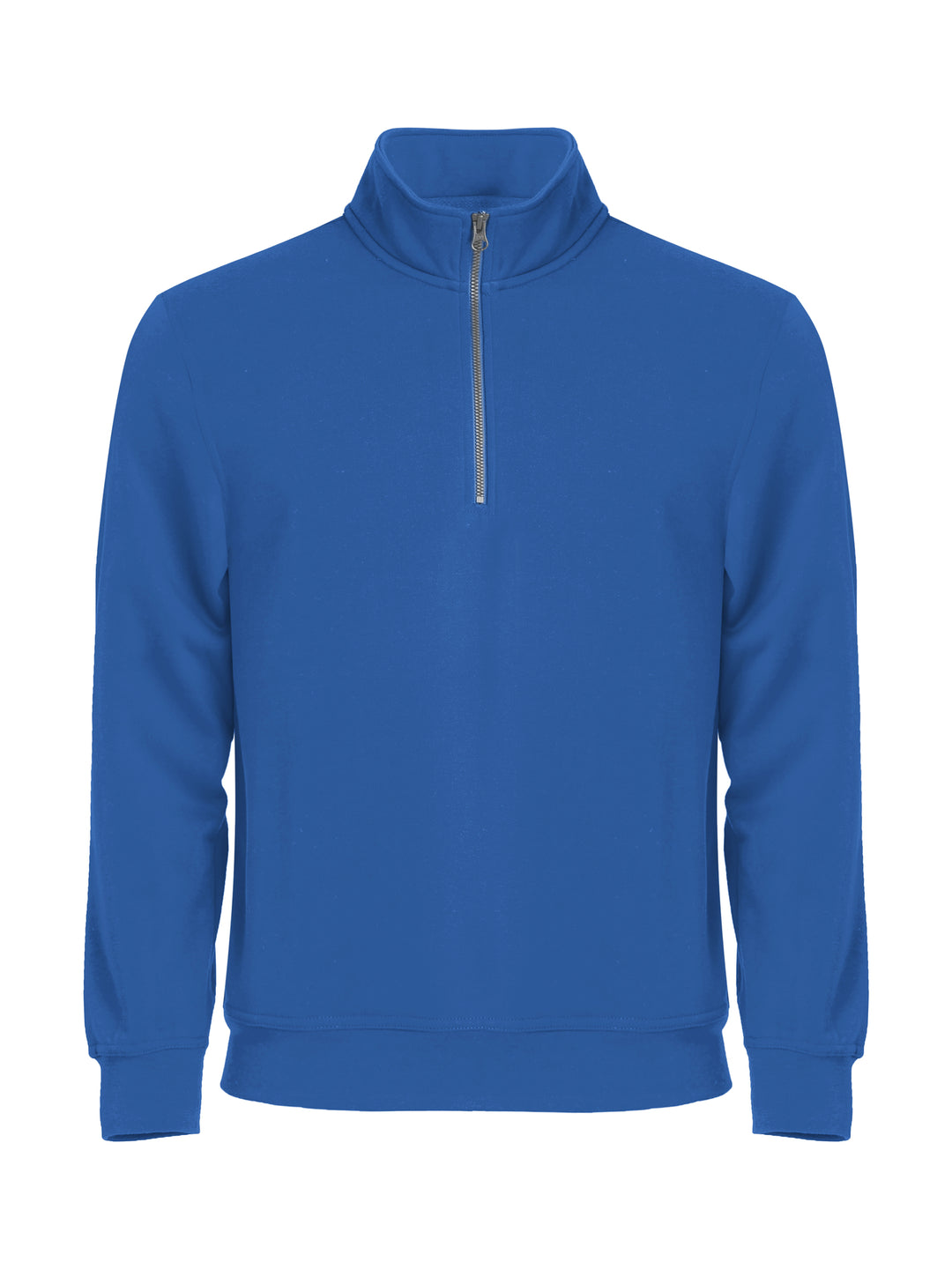 Collegegenser Clique Basic Half Zip Herre – uten trykk – Kongeblå