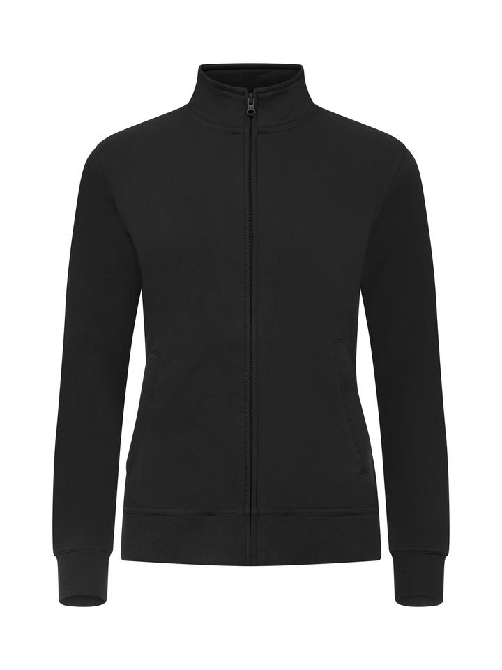 Collegejakke Clique Basic Cardigan Dame – uten trykk – Sort