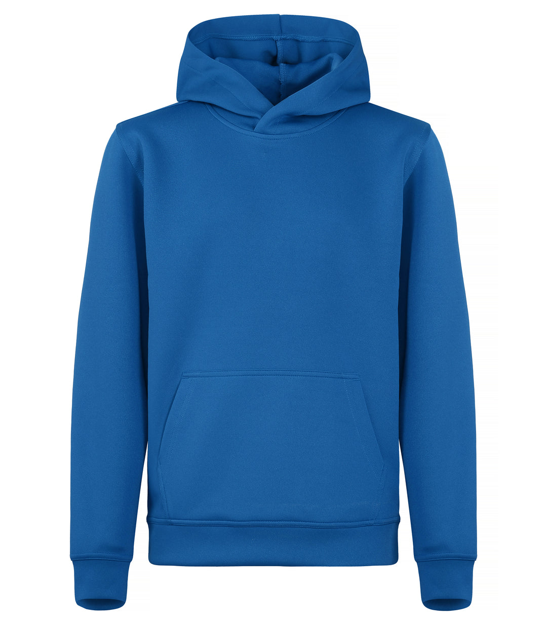 Hettegenser Clique Basic Active Hoody Junior – uten trykk – Kongeblå
