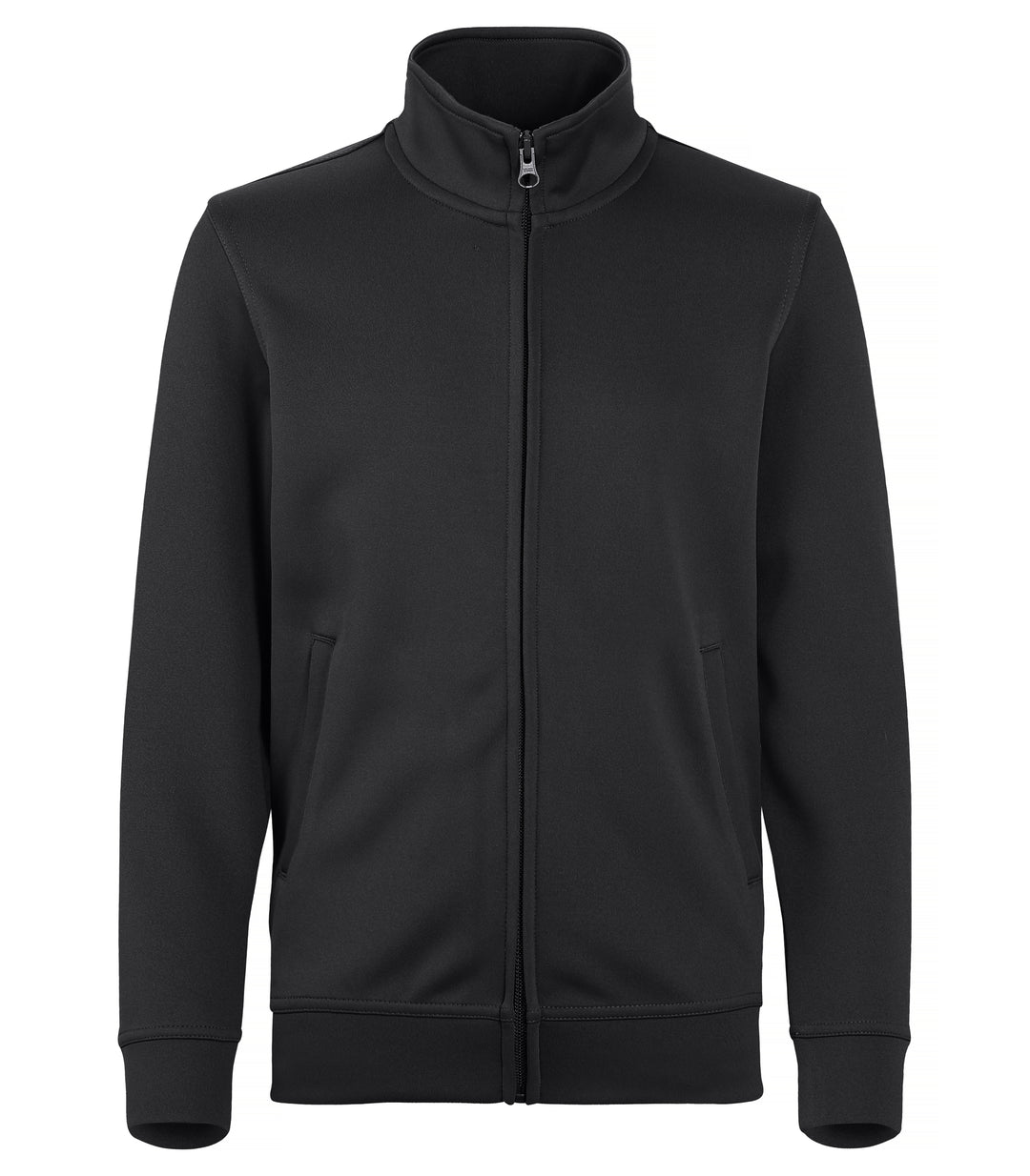Collegejakke Clique Basic Active Cardigan Junior – uten trykk – Sort