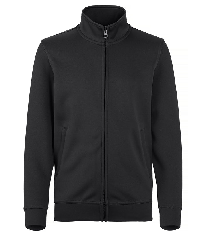 Collegejakke Clique Basic Active Cardigan Junior – uten trykk – Sort