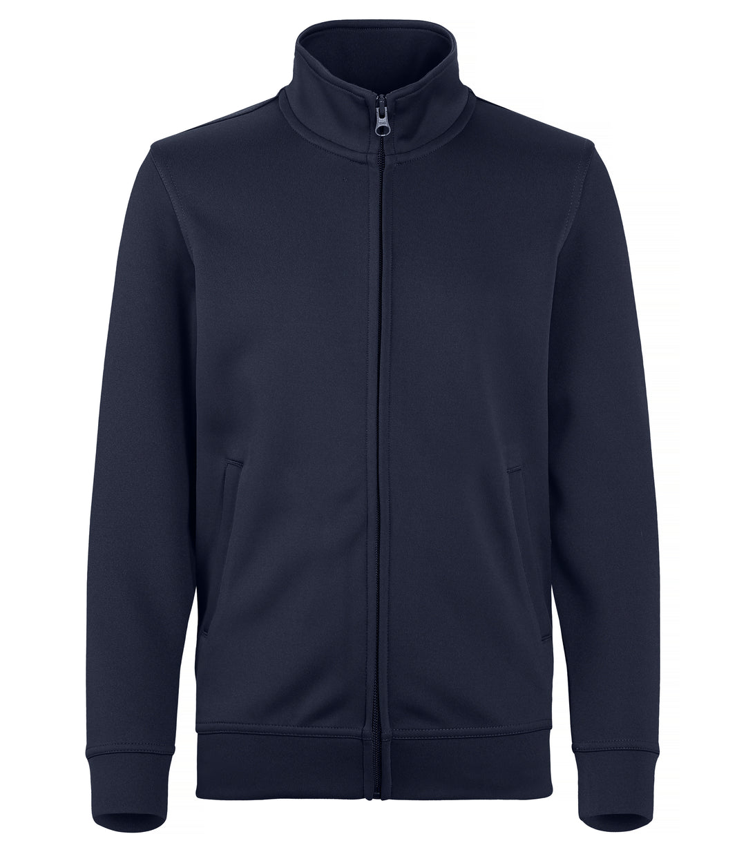 Collegejakke Clique Basic Active Cardigan Junior – uten trykk – Marineblå