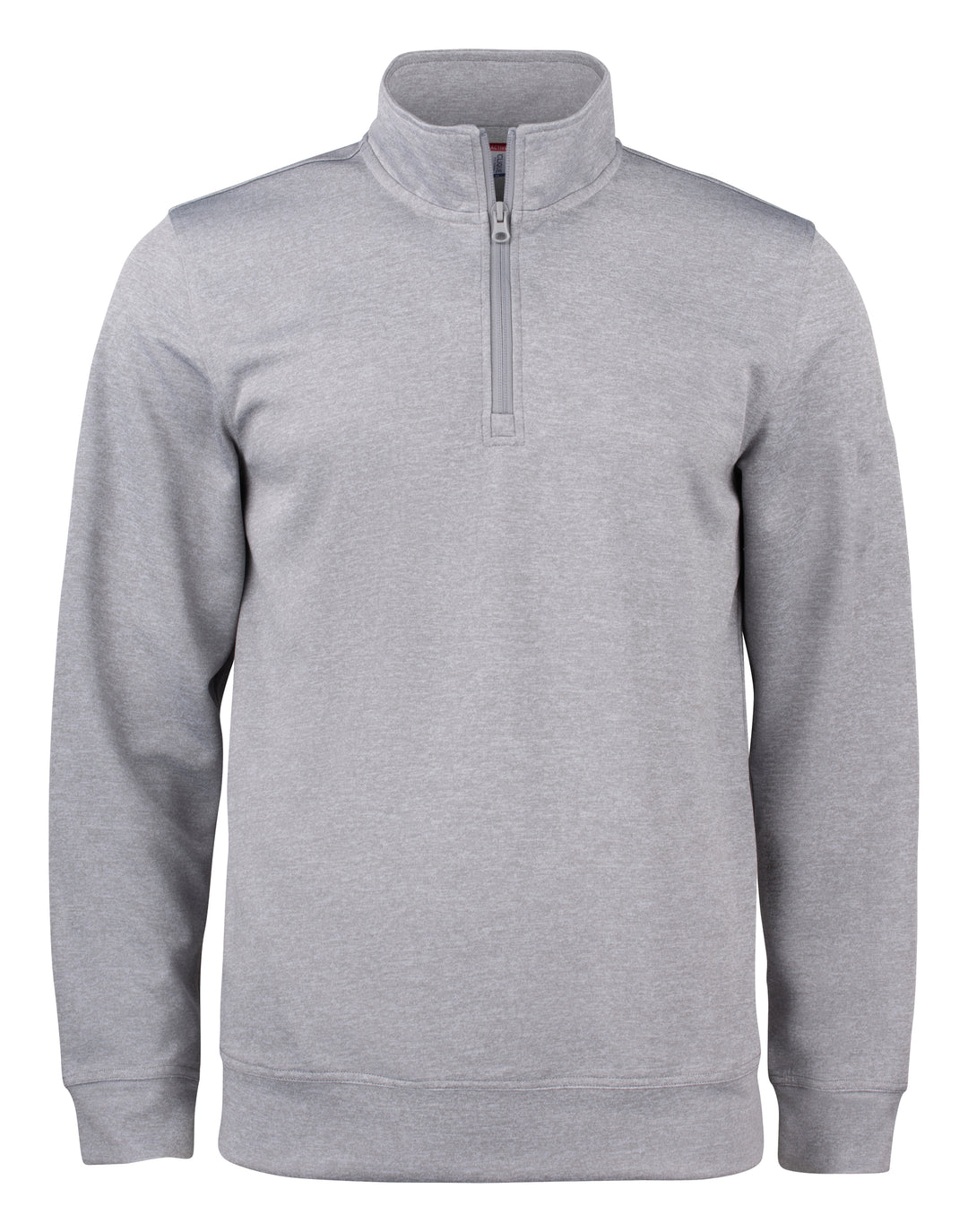 Collegegenser Clique Basic Active Half Zip Junior – uten trykk – Gråmelert