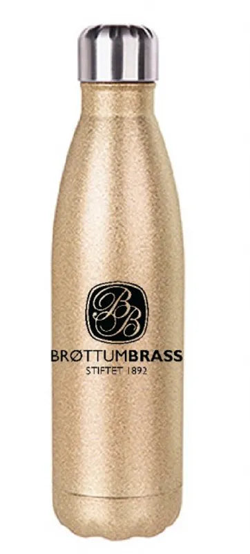 Drikkeflaske Gull Brøttum Brass