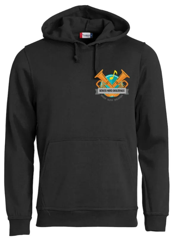 Hettegenser Unisex Bergen Nord skolebrass