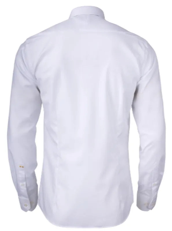 Skjorte Herre Yellow Bow 50 Regular Fit Ostereidet Skulemusikk bak