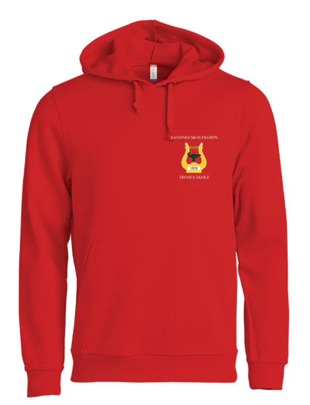 Hettegenser Unisex Sandnes skolekorps
